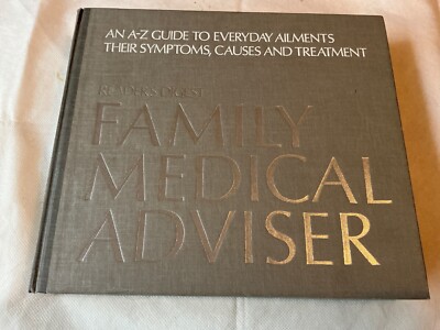 Family Medical Adviser Readers Digest 1985 Hardback Book