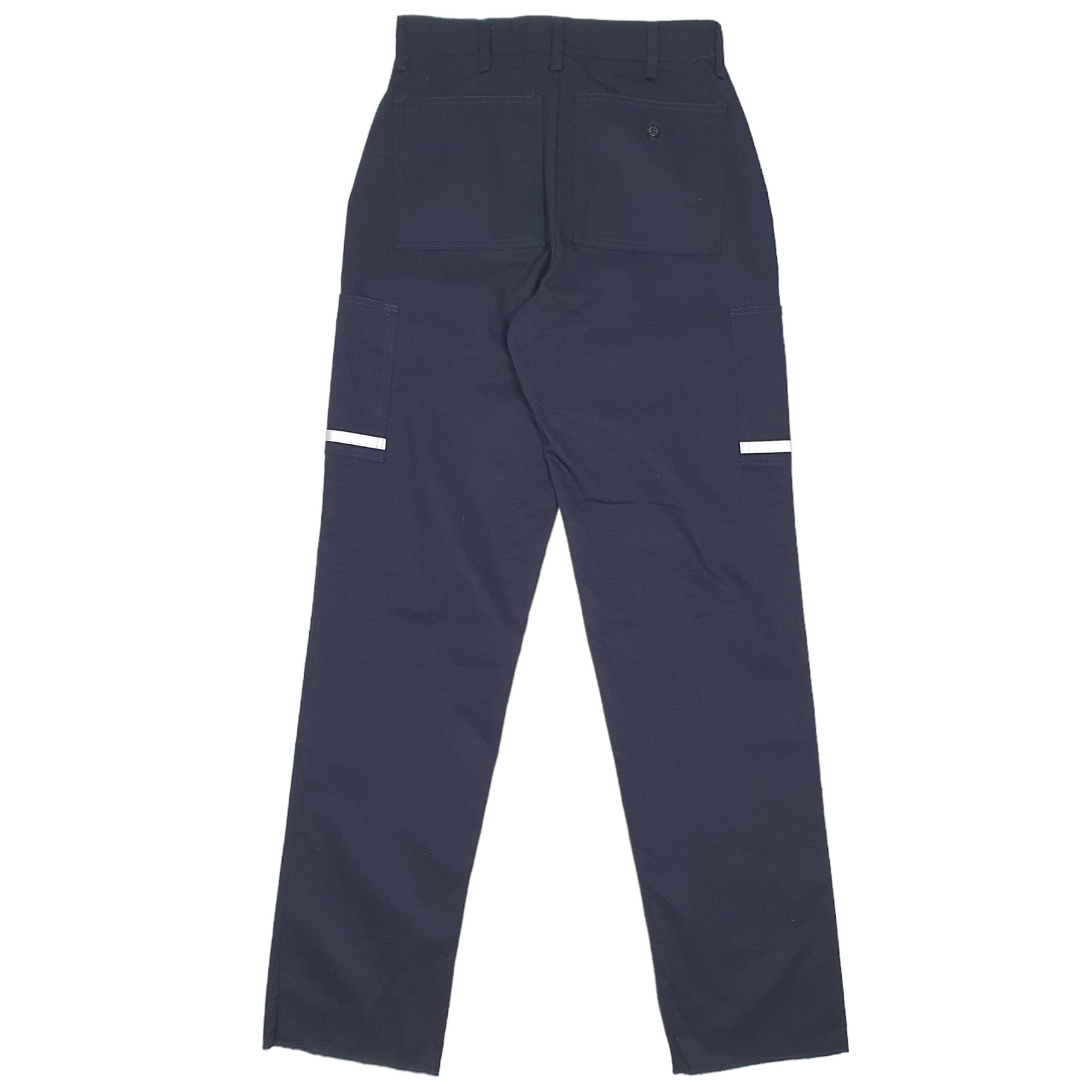 FEDEX Cargo Trousers Cotton Navy Mens W30 L37 image 3