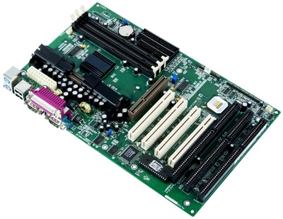 QDI P6V693A/A6/133E 2.0 SLOT 1 3X SDRAM 3X ISA 4X AGP PCI ATX MAINBOARD