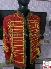 New Napoleonic Hussars Uniform Military Style Tunic Pelisse Jimi Hendrix Jacket