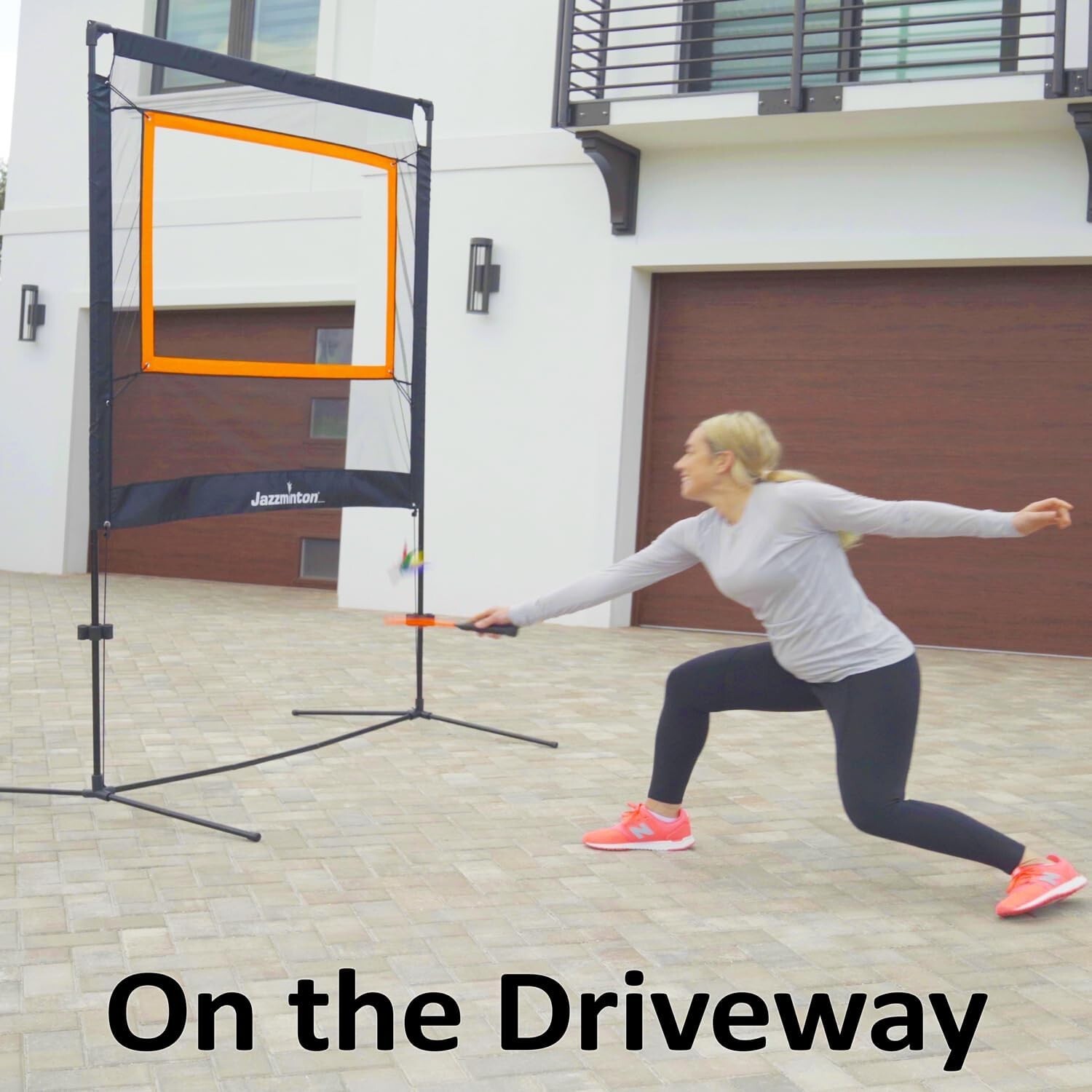 Jazzminton Sport - In & Out, No Boundaries - Similar to Pickleball, Badminton--