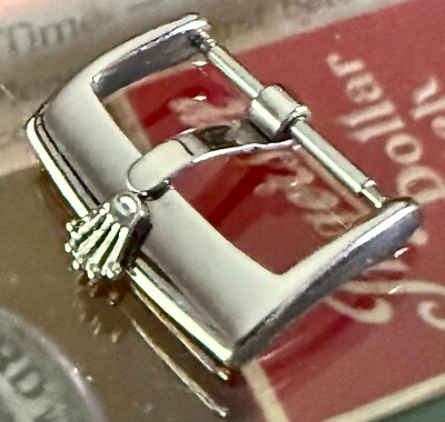 ROLEX 18mm Steel Logo Buckle Laser ACIERINOX ROLEXSA SWISS | eBay