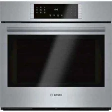 Bosch 800 Series HBL8453UC 30" Stainless Steel Smart Single Electric Wall Oven