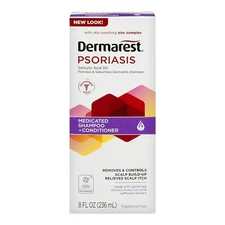Dermarest Psoriasis  Shampoo Plus Conditioner With Skin Smoothing 8 FL