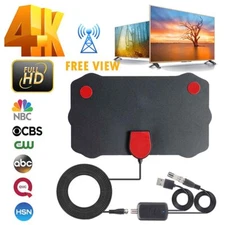 5600 Miles Digital TV Antenna HDTV Amplified 4K 1080P Outdoor Indoor