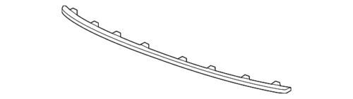 Moldura del parachoques delantero para Honda (N/P 71127-SWA-J01)