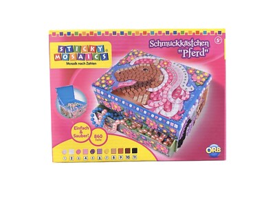 Sticky Mosaics Schmuckkästchen Pferd | ab 5 Jahre | InVento 620114 | NEU & OVP