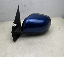 2012 NISSAN MICRA Passanger Side WING MIRROR N/S LEFT In Blue B53G
