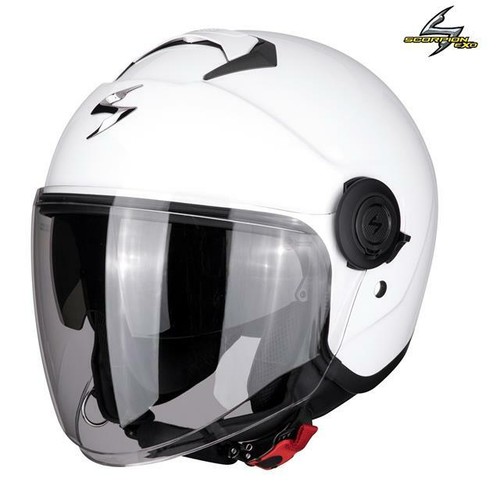 CASCO SCOOTER/MOTO JET IN POLICARBONATO SCORPION EXO-CITY BIANCO TAGLIA XL  | eBay