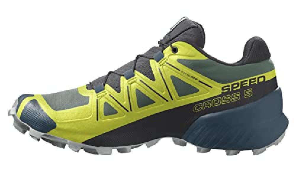 (TG. 42 EU) SALOMON Speedcross 5, Scarpe da Trail Running, Uomo, Multicolore Duc