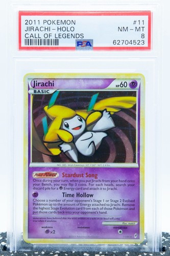 Jirachi graded PSA 8 for sale on eBay