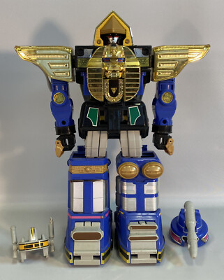 Power Rangers Zeo Deluxe Megazord Figure DX Near Complete