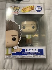 Funko Pop! Televisión: Figura de vinilo Seinfeld Kramer #1084 con protector de caja