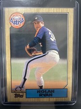 1987 Topps #757 Nolan Ryan Houston Astros Baseball Card HOF Texas Rangers