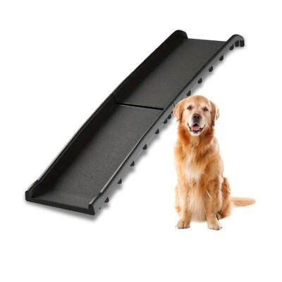 DIVID  Hunderampe Klappbar, Hundetreppe, Hundeautorampe, kofferraumrampe für Hun