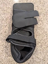 Deluxe Post Op Recovery Shoe Adjustable Medical Walking Post Surgery 12" Men