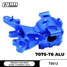 GPM 7075 Alloy Front Bulkhead For TRAXXAS 1/8 Maxx Slash 1/10 Maxx 1.0 / 2.0