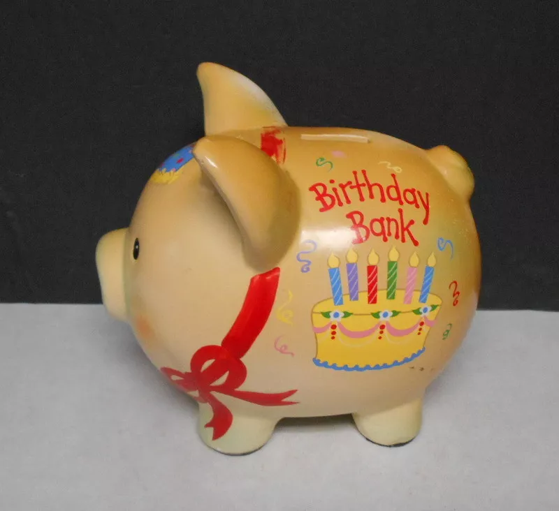 Birthday piggy bank deals