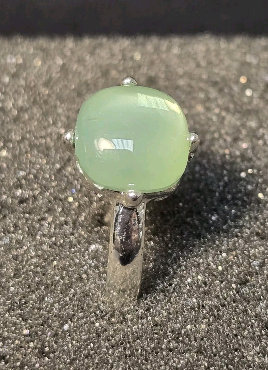 2017 Avon Blue Stackable Cocktail Ring Set - 3 Ri… - image 3