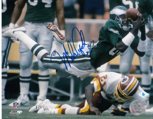 Philadelphia Eagles Mike Quick Signed Autograph 8x10 Photo