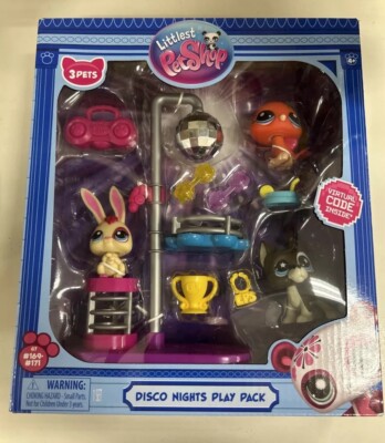 Køb Littlest Pet Shop - Disco Nights Play Pack - 00637 fra Basic Fun