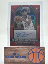 2023-24 Panini Prizm DP Ben Sheppard Draft Picks Autographs Red RC /125 #DPA-BEN