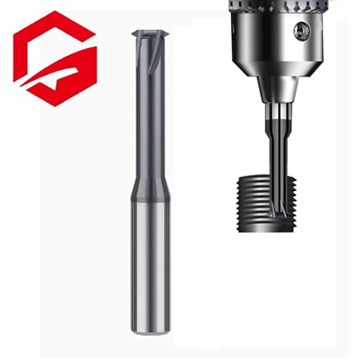 1/4''-20 UNC carbide thread mill TiALN coated full milling cutter inserts blade