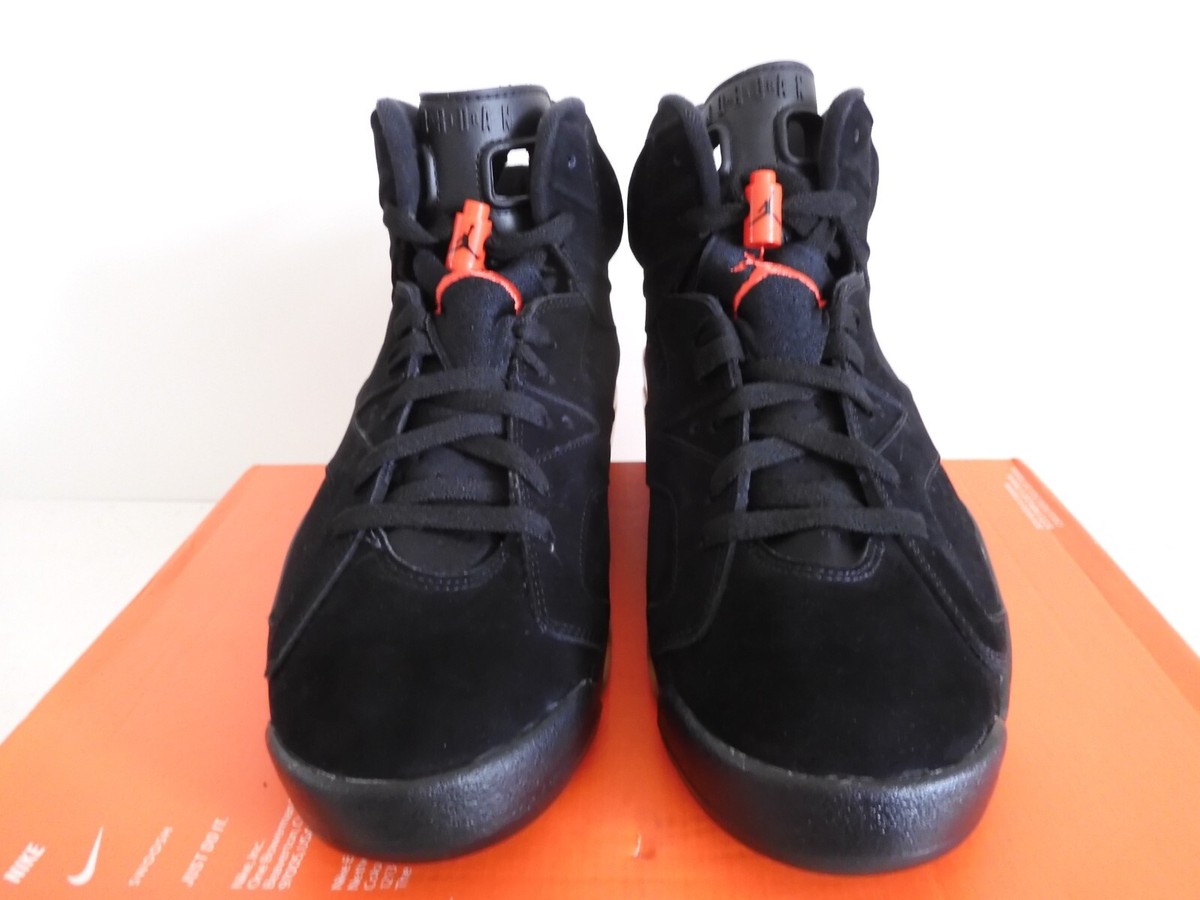 NIKE AIR JORDAN 6 RETRO BLACK-INFRARED SZ 10 2010 ED
