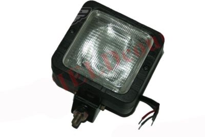 Halogen Glas Arbeitsleuchte + Glühbirne Für Jcb Anhänger Ford John Deere Massey