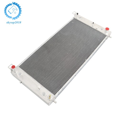 Radiador de aluminio de 3 filas para Chevrolet Silverado 1500 HD 2500 HD 3500 HD 6,0 L V8 - Imagen 4 de 15