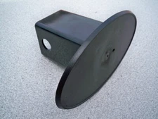 2" Receiver Customizable Empty Blank Oval Hitch Cover Plug Car Trailer Truck SUV