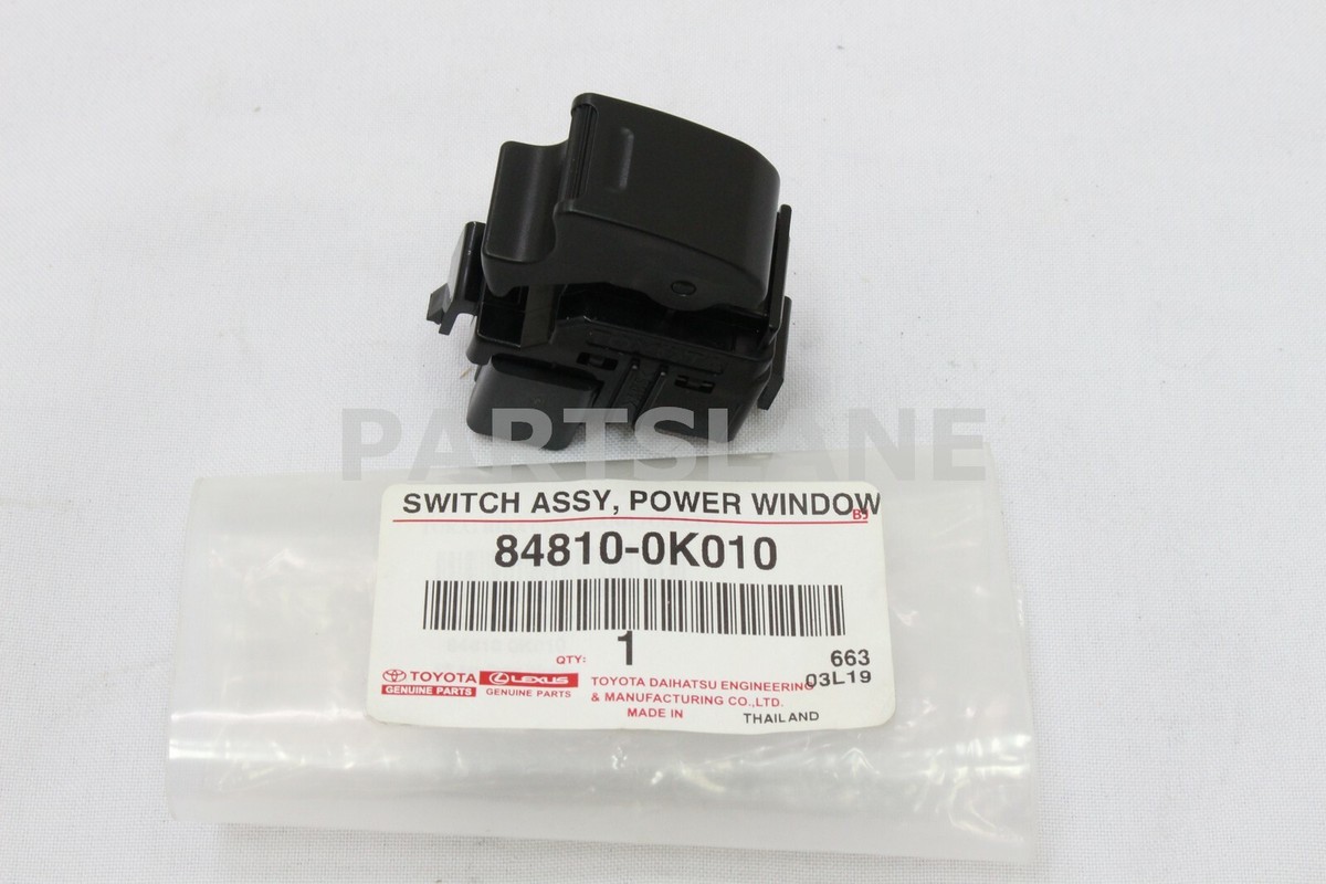 Toyota Hilux GGN15 OEM Power Window Regulator Switch 84810-0K010