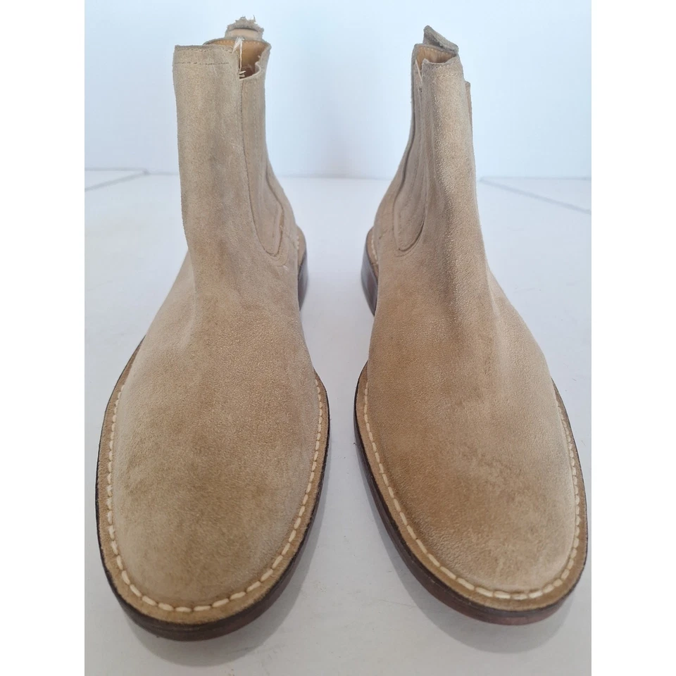 Botas Chelsea Cole Haan de Gamuza Tostada para Hombres 9M Suela de Cuero Clásicas al Tobillo Foto 2 de 4