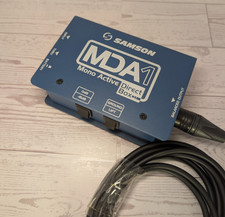 Samson MDA1 - NEW Condition - Mono Direct Box with XLR Cable