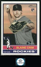 2025 Topps Heritage #662 Blaine Crim