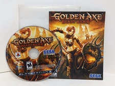 Golden Axe: Beast Rider (PlayStation 3, 2008) Mint Disc + Manual! Tested