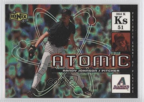 2000 Upper Deck Ionix Atomic Randy Johnson #A9 HOF