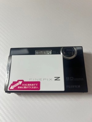 Fujifilm FinePix Z100fd Black White Digital Camera with