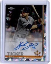 2019 Topps Chrome Sapphire Rookie Autographs Kyle Tucker