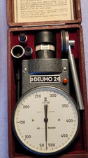 Vintage Duemo S Mechanical Tachometer Gebrauchsanweisung Drehzahlen Vintage Duemo S Mechanical Tachometer Gebrauchsanweisung Drehzahlen