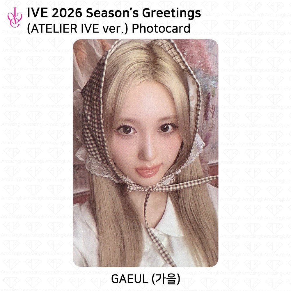 ON HAND] IVE 2026 SEASON'S GREETINGS Photocard Postcard Sticker QR