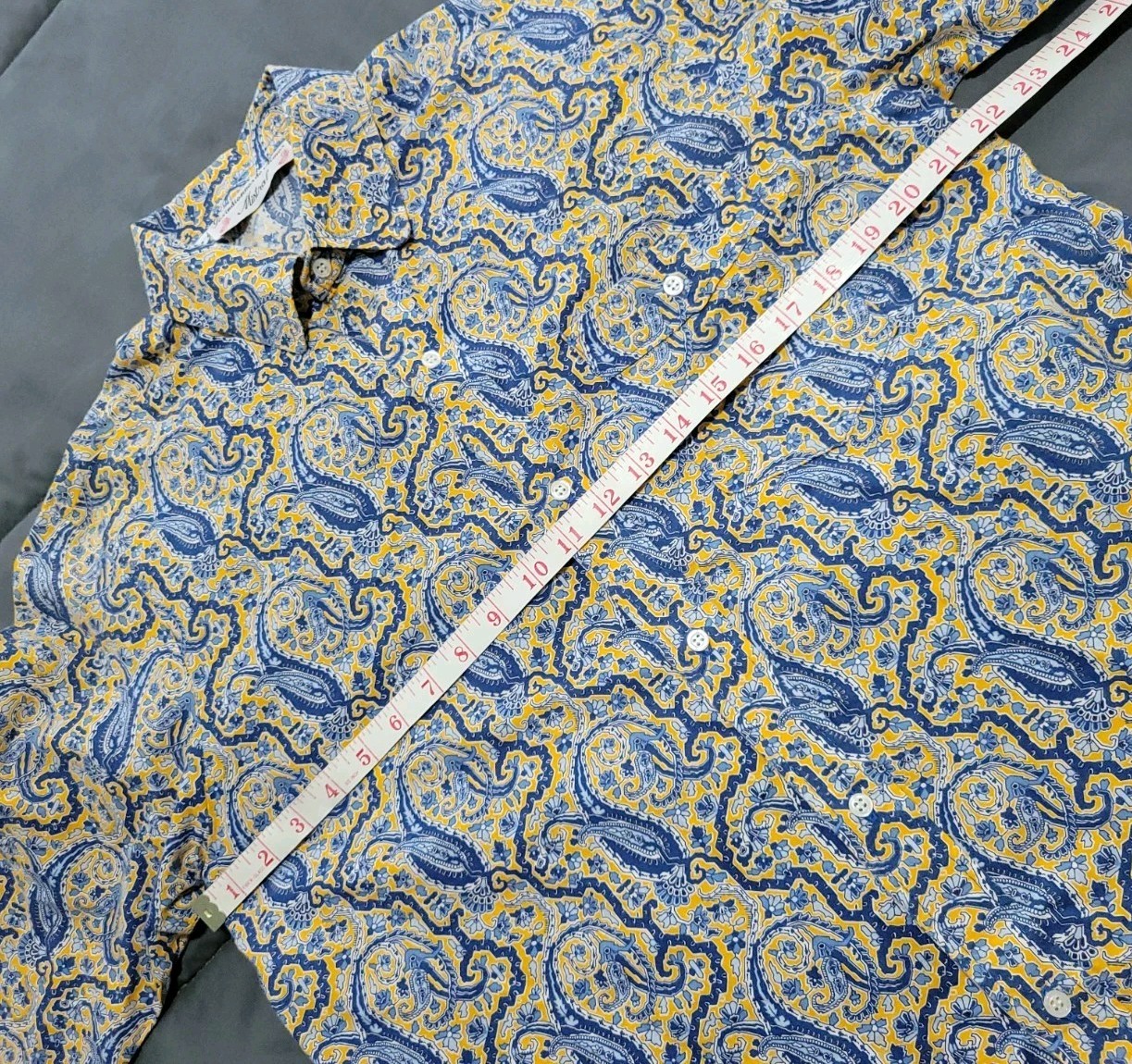 MISTRAL LES INDIENNES DE NÎMES XL XXL Size 4 PAISLEY LONG SLEEVE RARE image 4