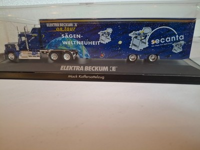 herpa lkw 1:87 Mack Elektra Beckum on Tour Unbespielt