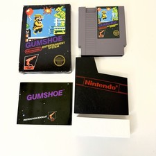 Gumshoe (Nintendo NES, 1986) 5-Screw Authentic CIB Complete - Tested