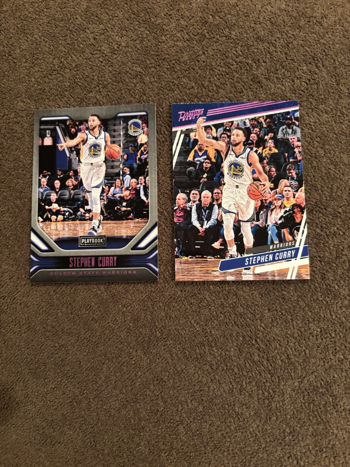 2 Card Lot- Stephen Curry 2019-20 Chronicles Pink #51 And #166