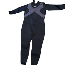 Hevto Adult Full Length Wetsuit Black/Gray Si...