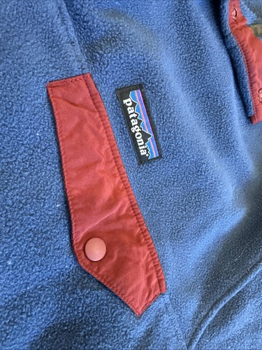 Patagonia Herren Synchilla Pullover Fleece Gr. M blau 25580 - Bild 3 von 9