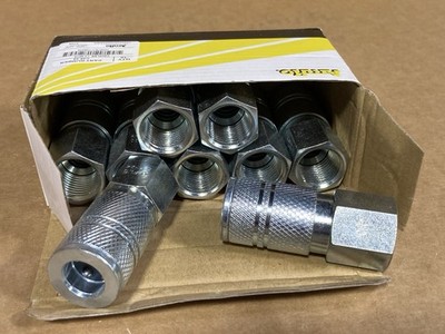 C26-24 I/M Design Steel Coupler, 3/8 in Quick Connect x 1/2 in FNPT free Ship !