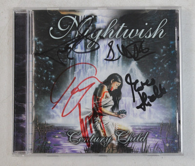 Nightwish Century Child Signed by Band Tarja Turunen | Marko Hietala