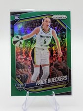 2025 Panini Prizm WNBA Paige Bueckers #5 Green Prizm SP WINGS